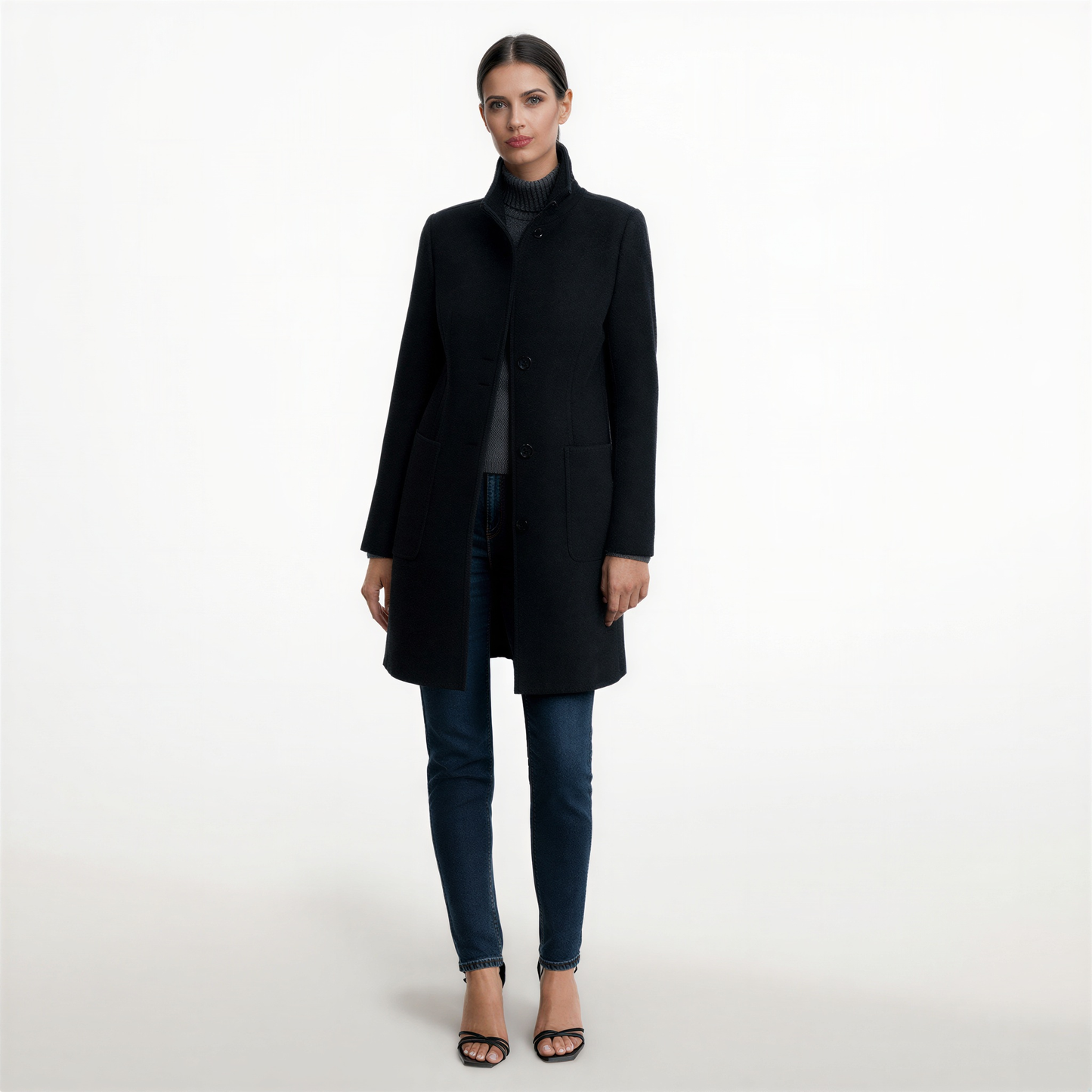 Alana | Elegante abrigo de mujer con un corte perfecto