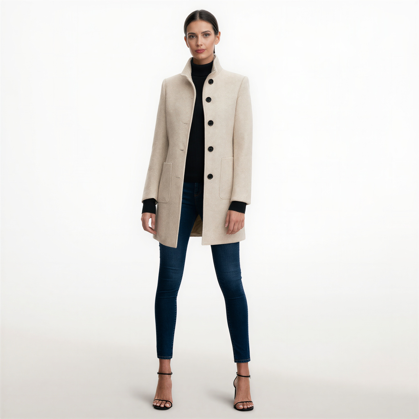 Alana | Elegante abrigo de mujer con un corte perfecto