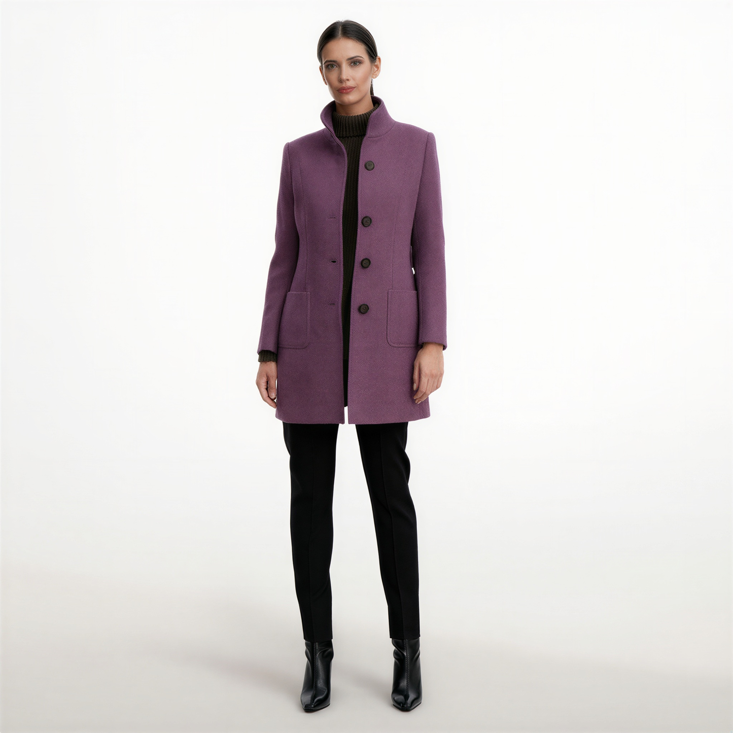 Alana | Elegante abrigo de mujer con un corte perfecto