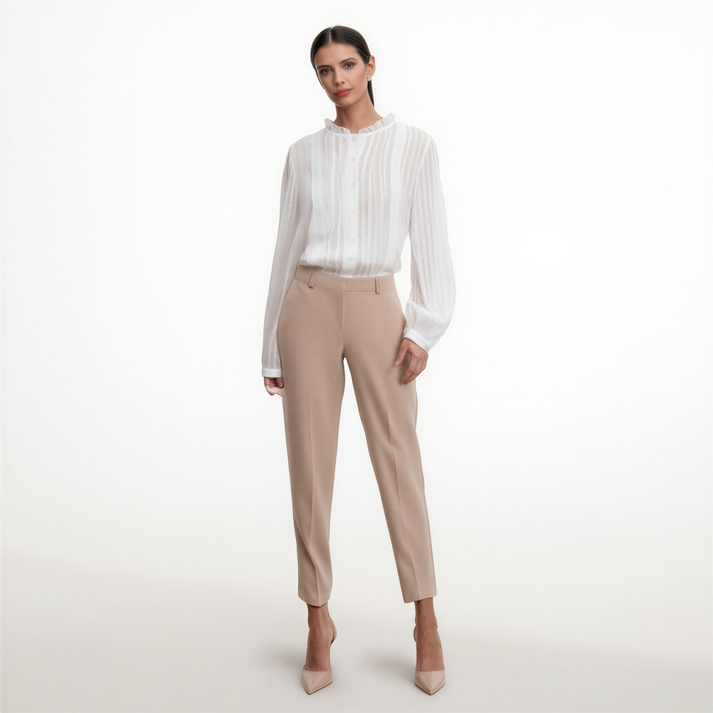 Laura | Blusa Bordada Manga Larga