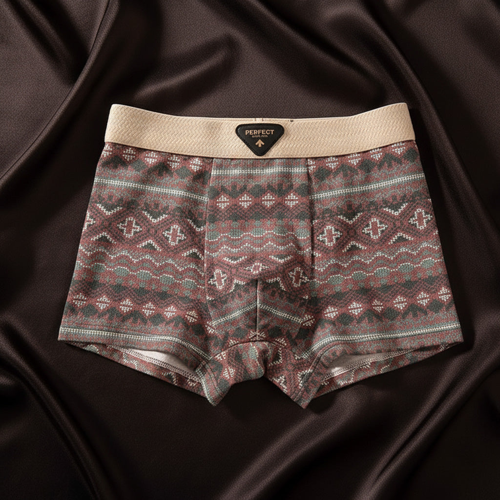 Calzoncillos retro de algodón