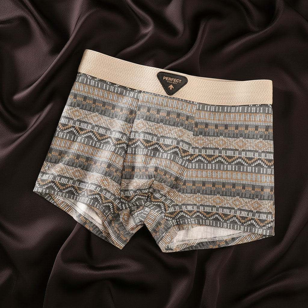 Calzoncillos retro de algodón