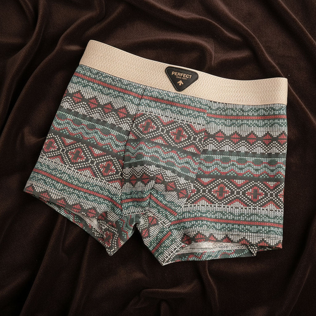 Calzoncillos retro de algodón