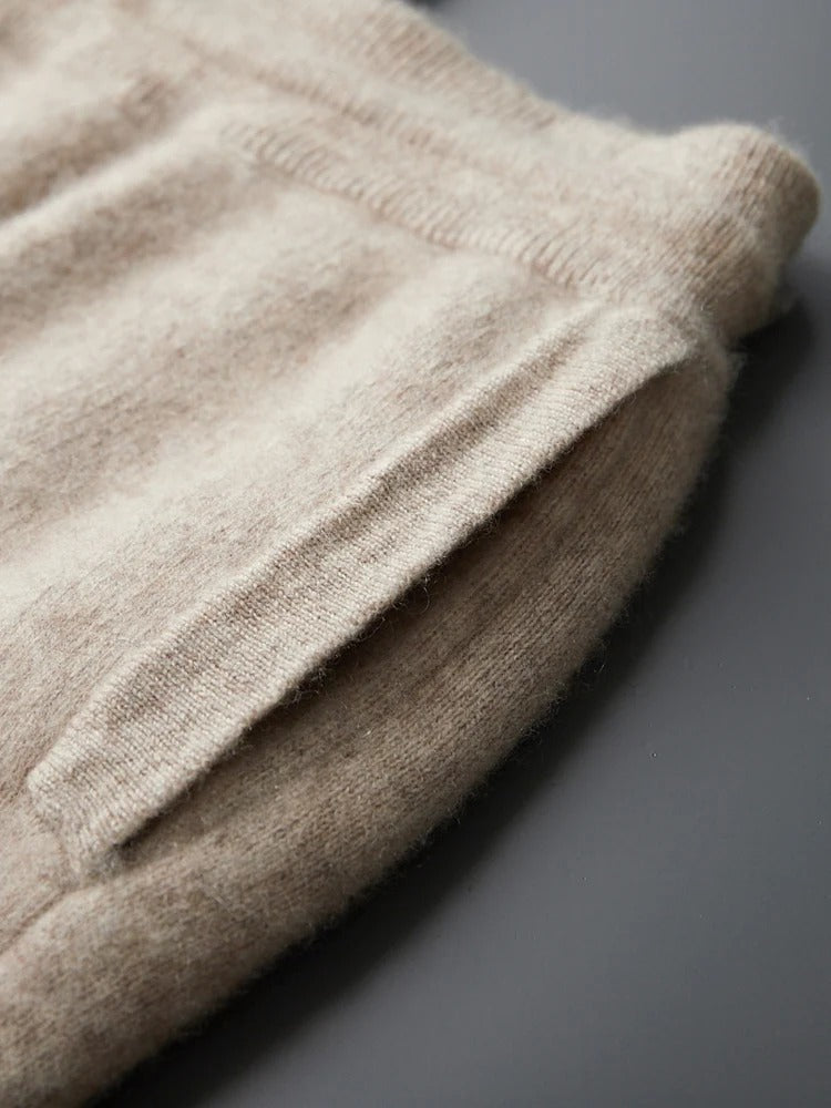 Mirage Sweater | Suéter premium de lana con cremallera y acabado afelpado
