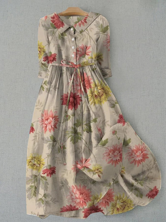 Estelle | Delicado vestido con flores silvestres