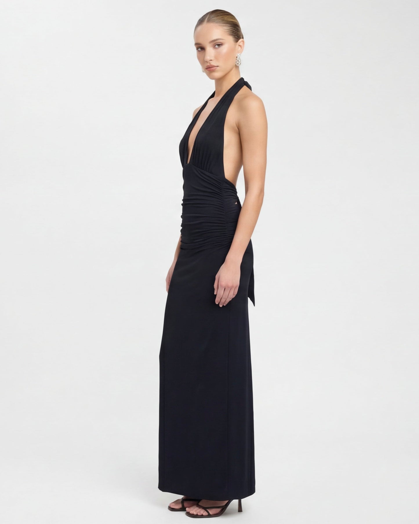 Serrano Madrid | Maxi con cuello halter de Nyx