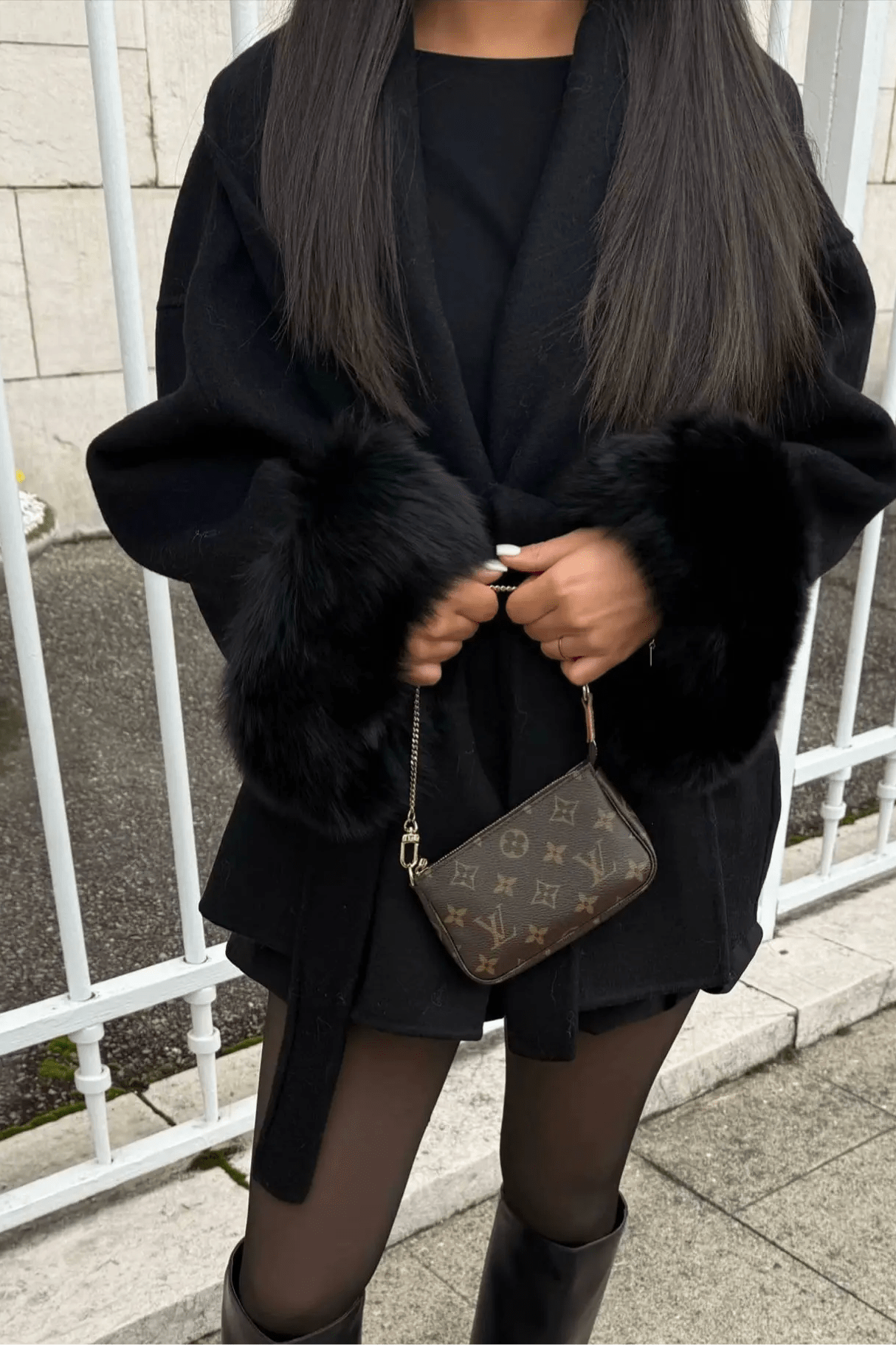 ELEGANCIA ÁRTICA – Abrigo elegante de lana para mujer