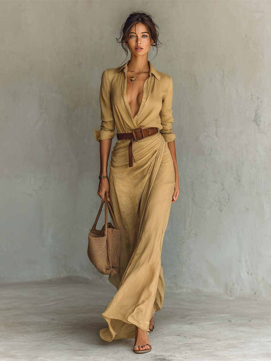Giovanna | Vestido largo maxi