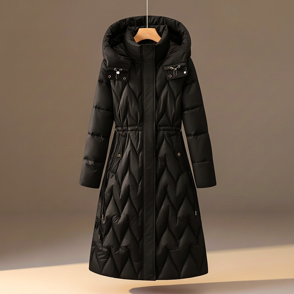 Chloe | Abrigo acolchado con capucha