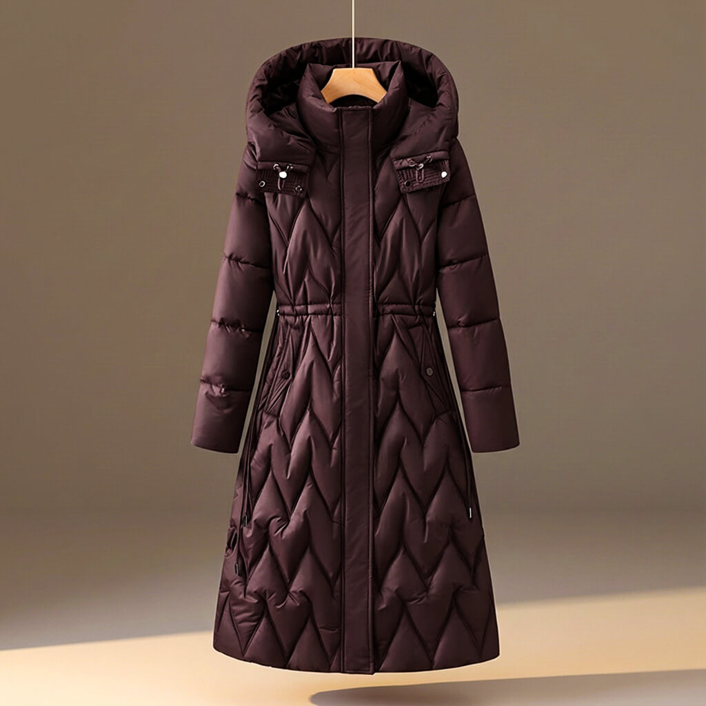 Chloe | Abrigo acolchado con capucha