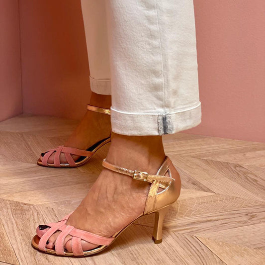 Calista | Sandalias de tacón alto con punta abierta