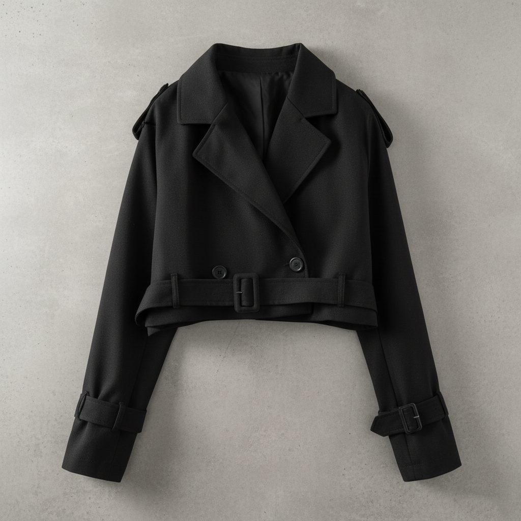 Arenisca™ | Trench corto elegante para mujer