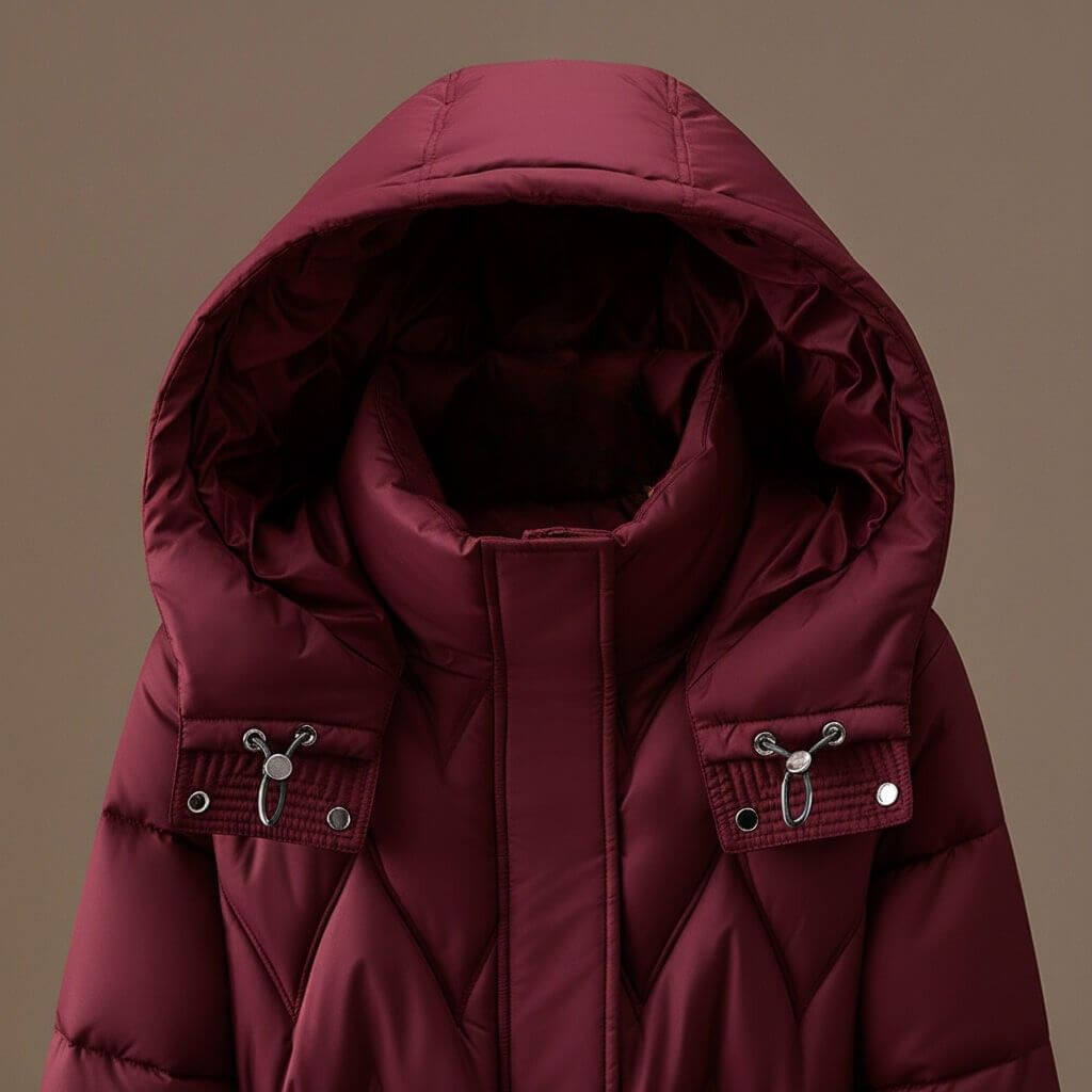 Chloe | Abrigo acolchado con capucha