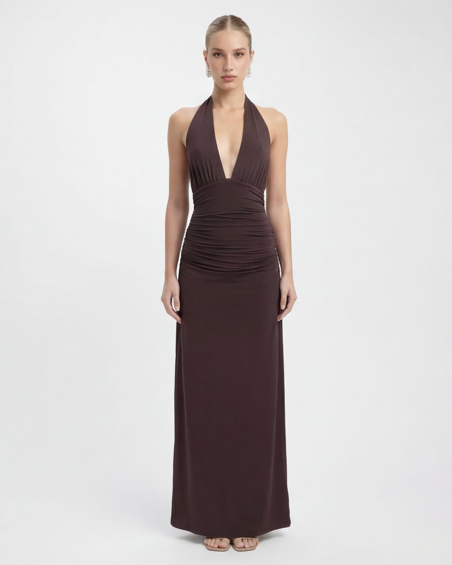 Serrano Madrid | Maxi con cuello halter de Nyx