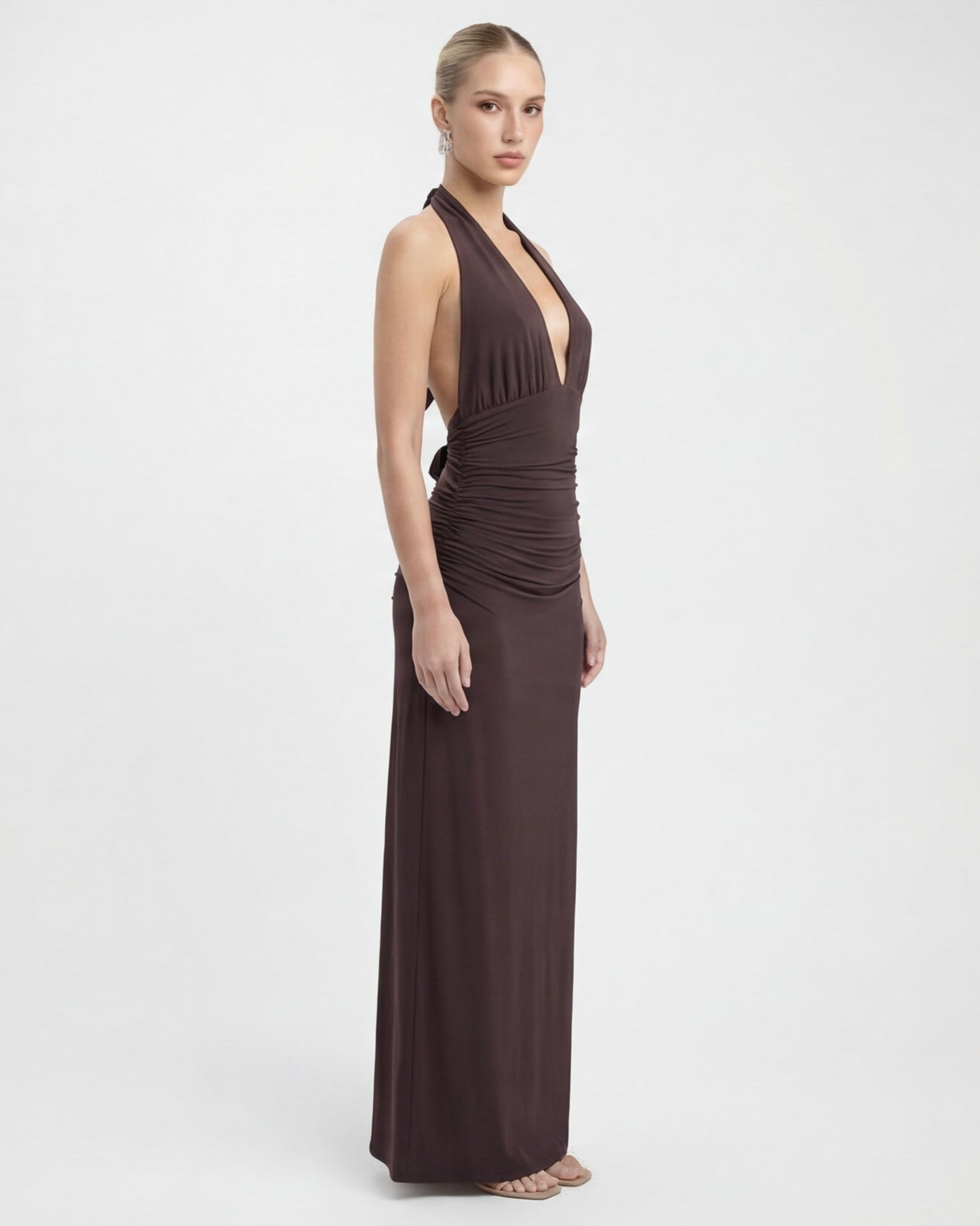 Serrano Madrid | Maxi con cuello halter de Nyx