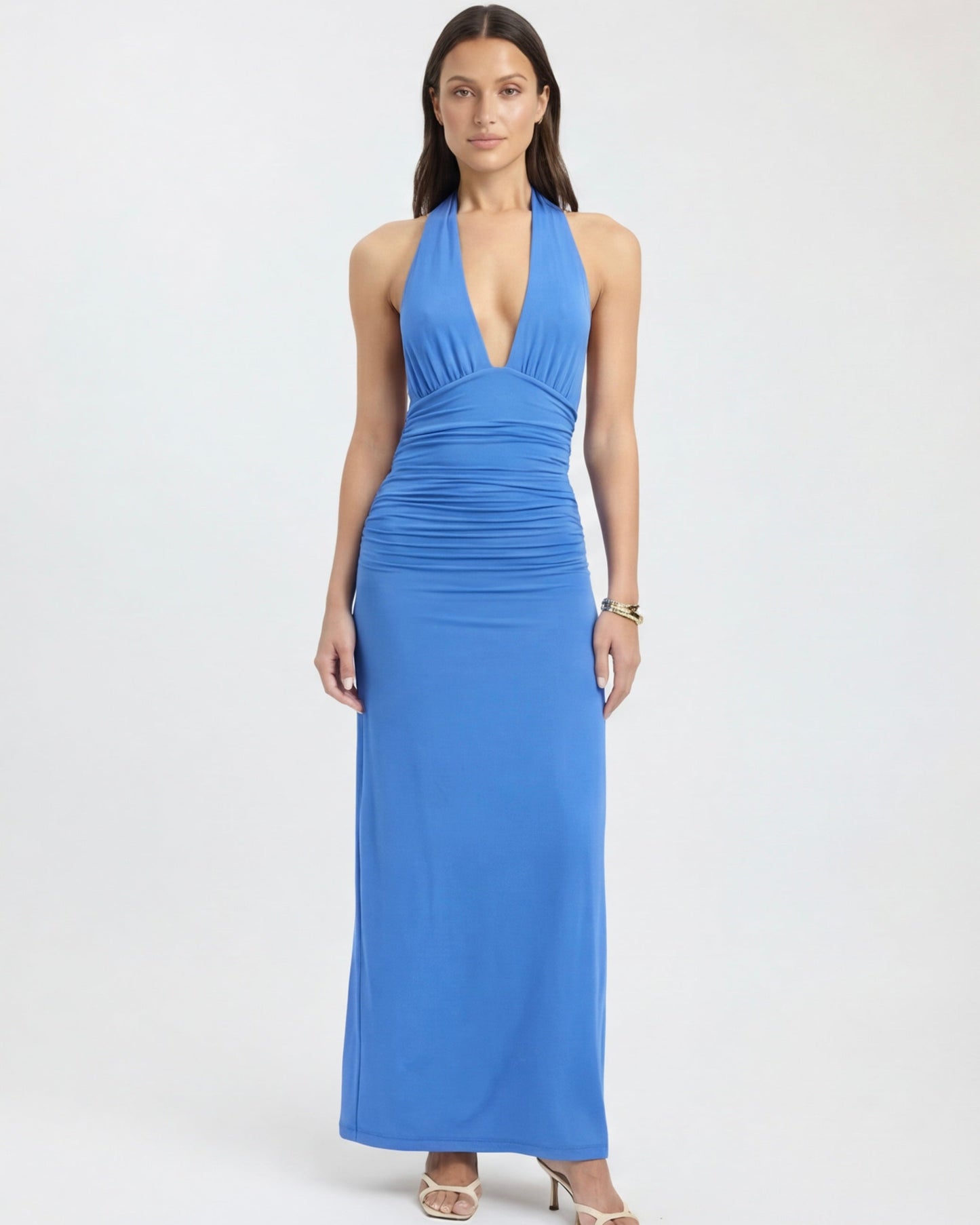 Serrano Madrid | Maxi con cuello halter de Nyx
