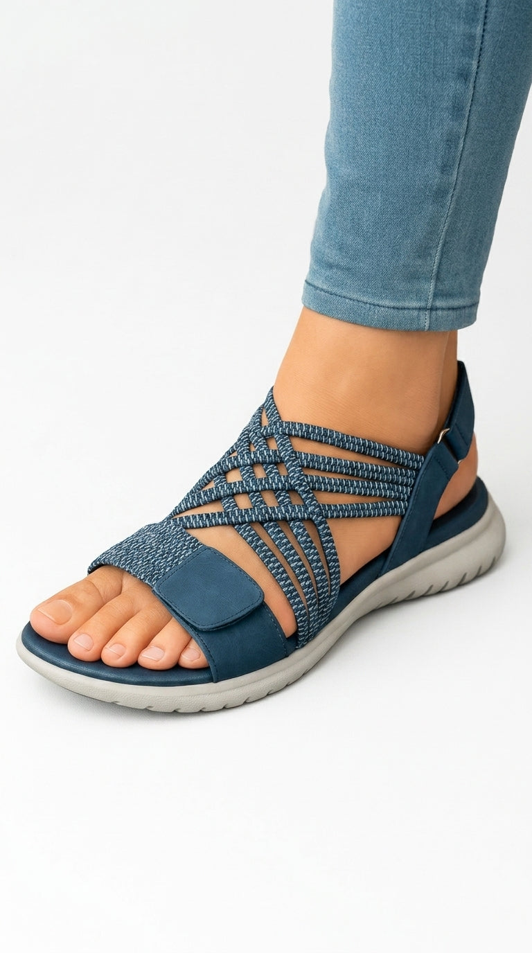 Serrano Madrid | Fina sandalias ortopédicas ligeras