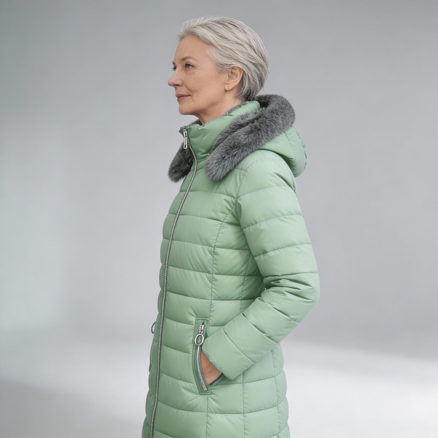 Amelia | Abrigo acolchado con forro polar