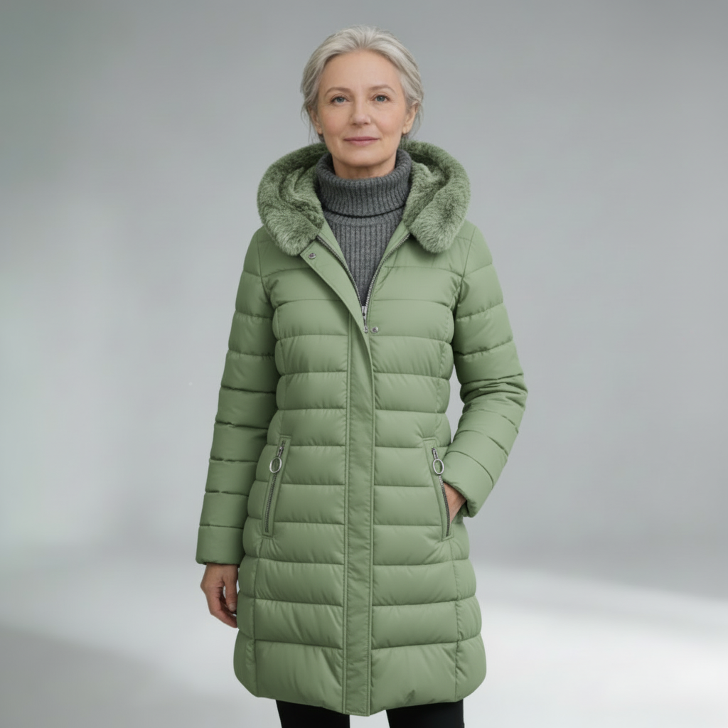 Amelia | Abrigo acolchado con forro polar
