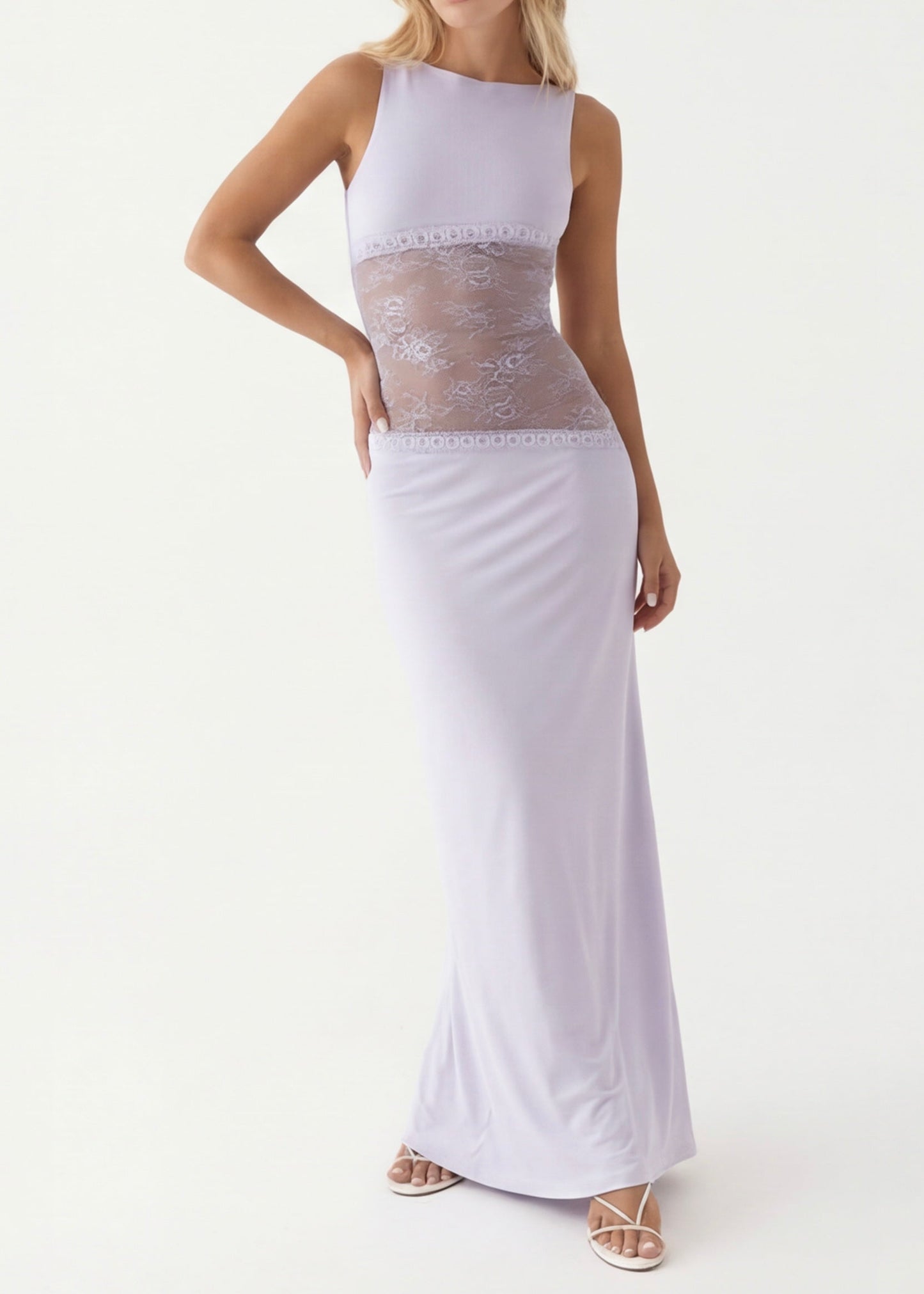 Serrano Madrid | Maxi con corte de velo