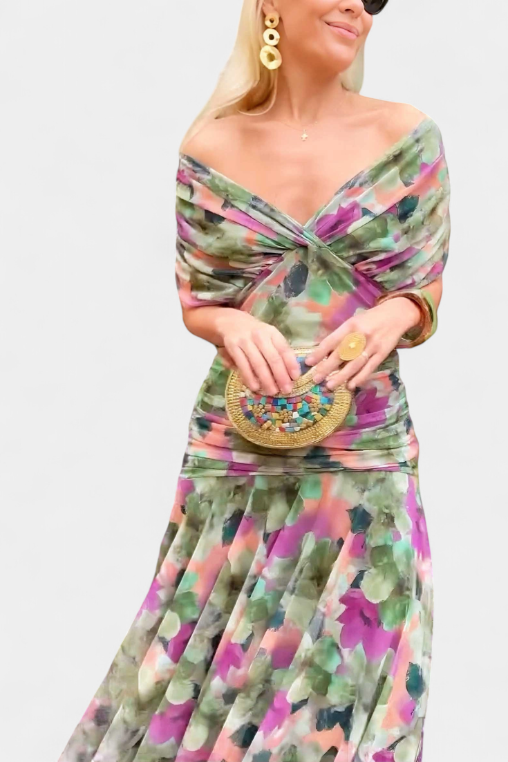 Alicia™ — Vestido floral con gracia etérea