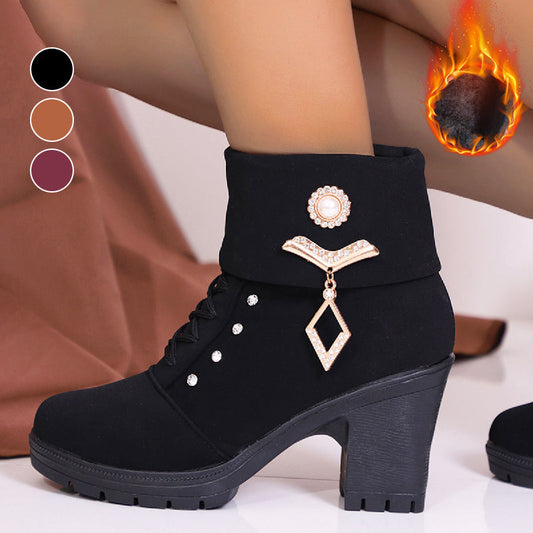 Botines de mujer con brillantes ✨