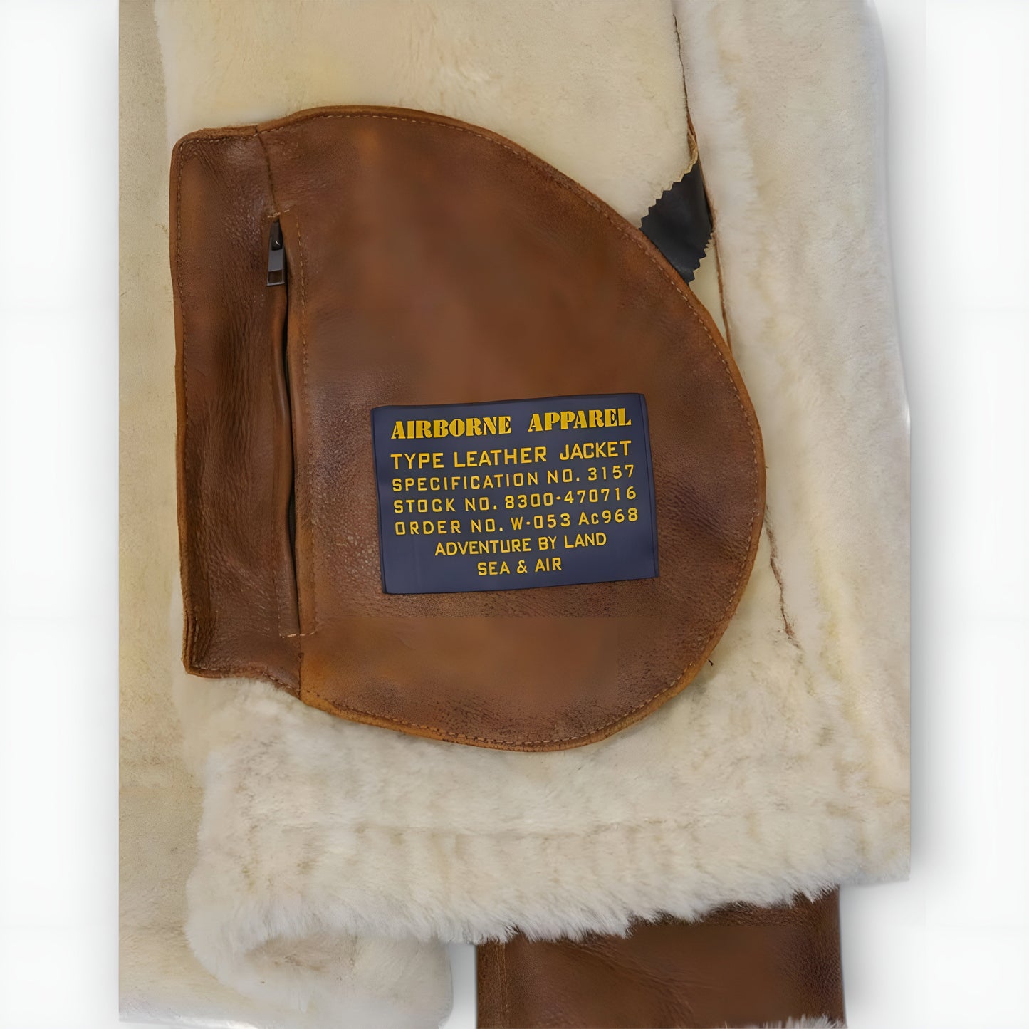 Aron™ | Chaqueta bomber con capucha de piel.