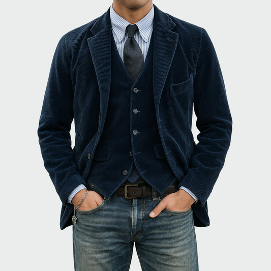 Manuel | Conjunto de Blazer y Chaleco Elegante