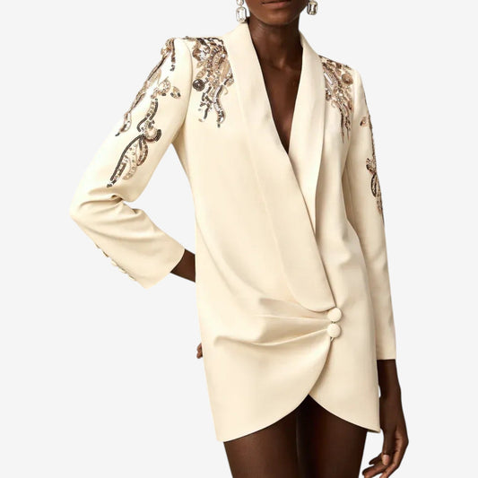 Giada™ Vestido elegante bordado