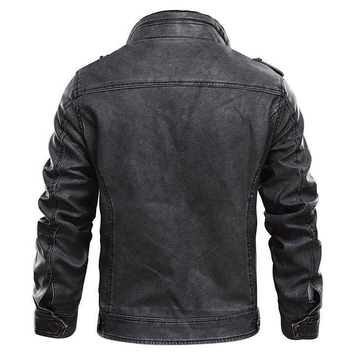 Félix™ | Chaqueta de cuero de lujo.