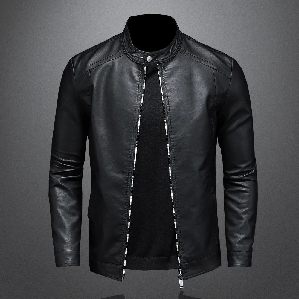 Ale | Chaqueta de cuero clásica