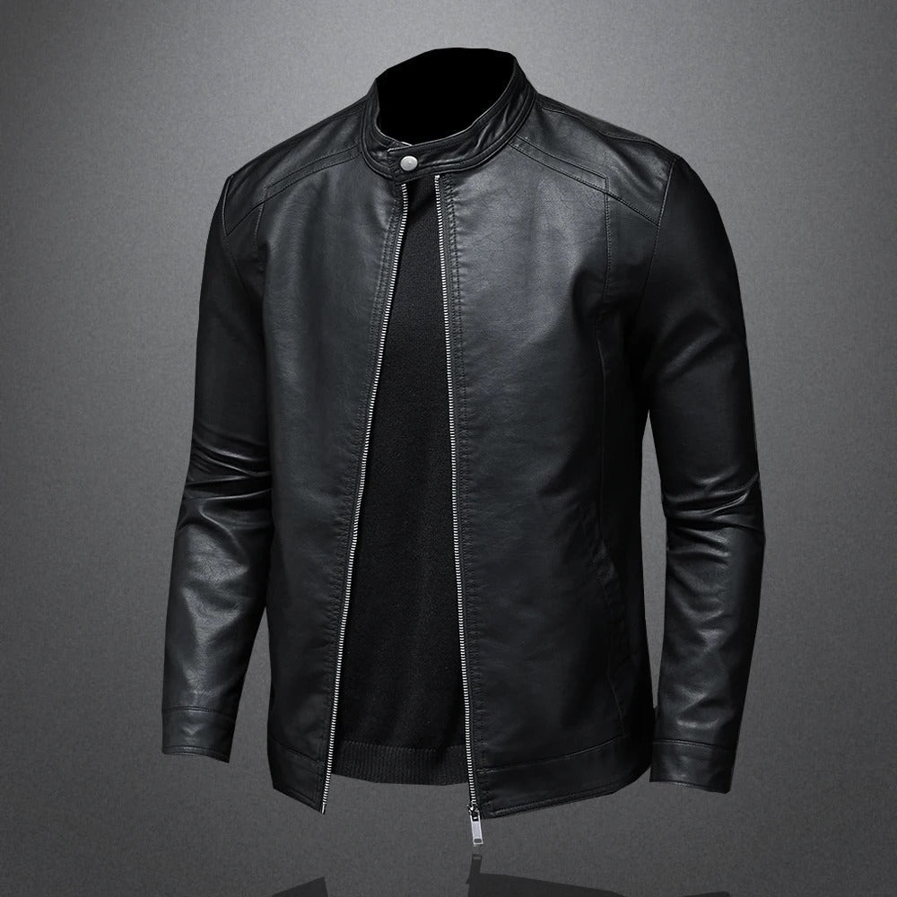 Ale | Chaqueta de cuero clásica
