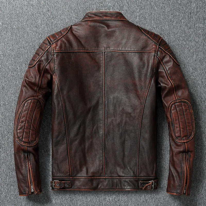 Ramón | Chaqueta de cuero vintage