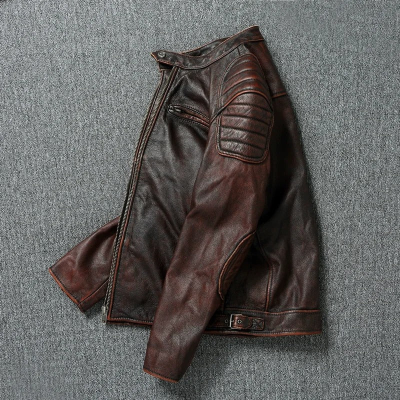 Ramón | Chaqueta de cuero vintage