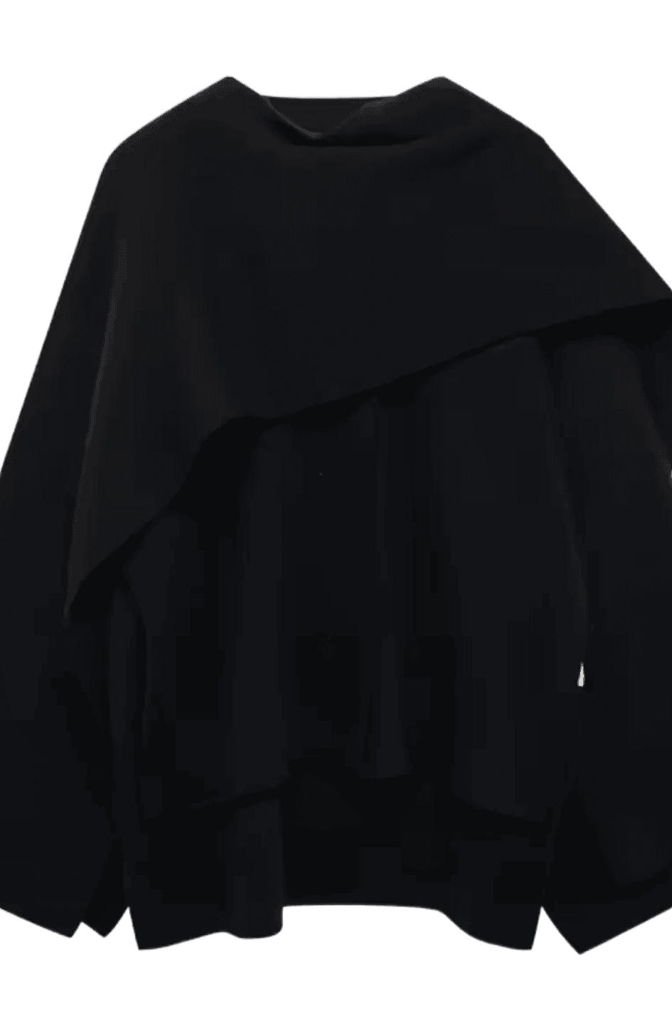 MIRAE – Elegante chaqueta tipo capa para mujer