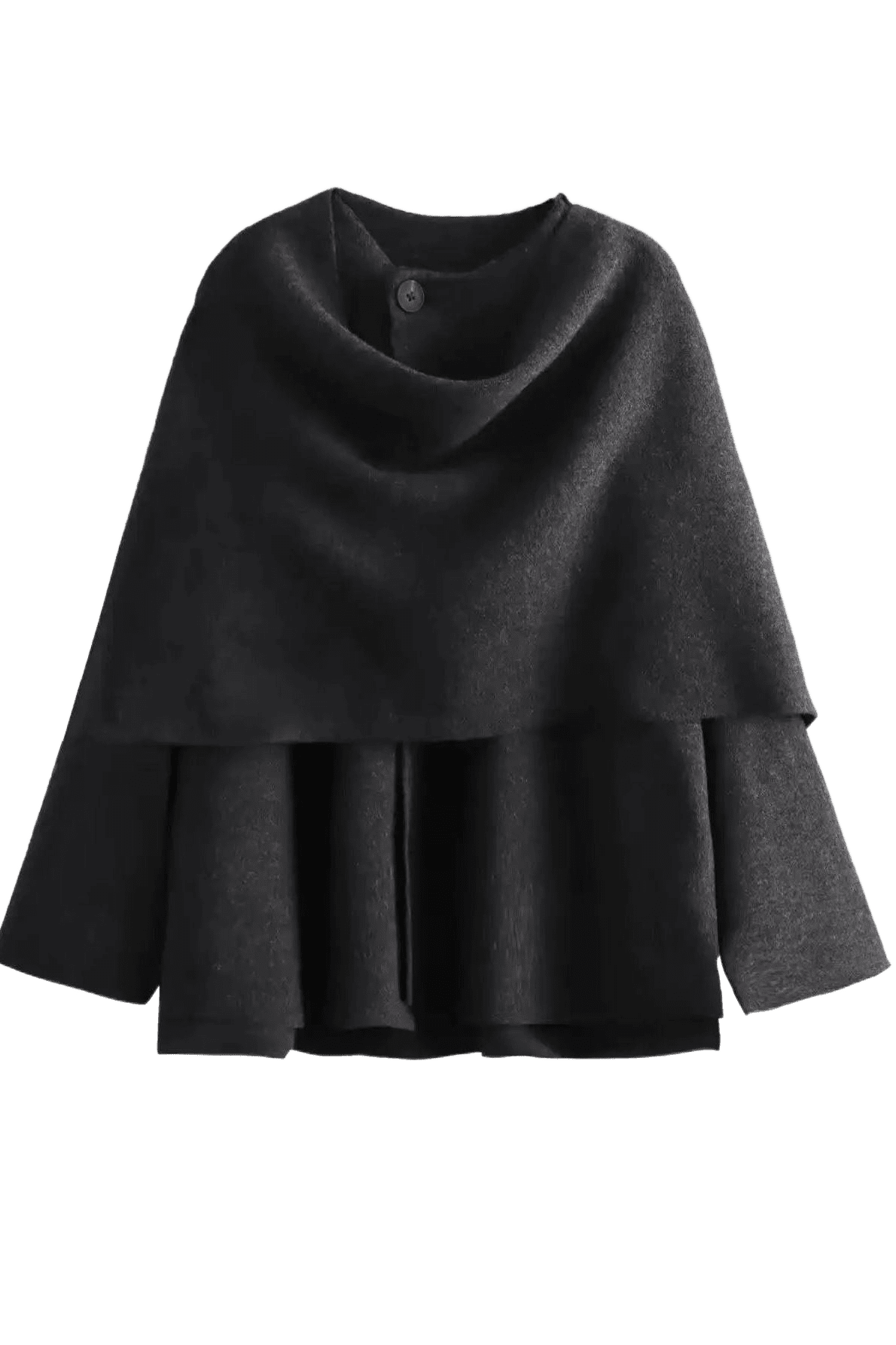MIRAE – Elegante chaqueta tipo capa para mujer