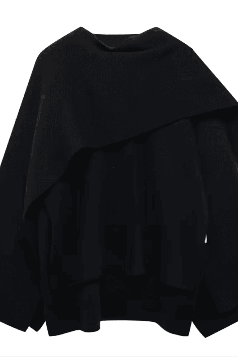 MIRAE – Elegante chaqueta tipo capa para mujer