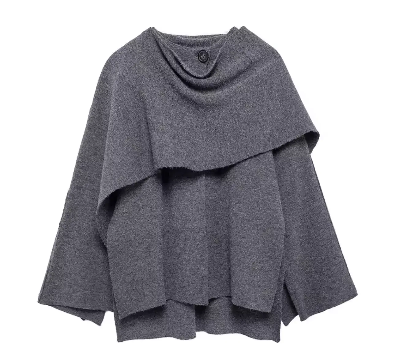 MIRAE – Elegante chaqueta tipo capa para mujer