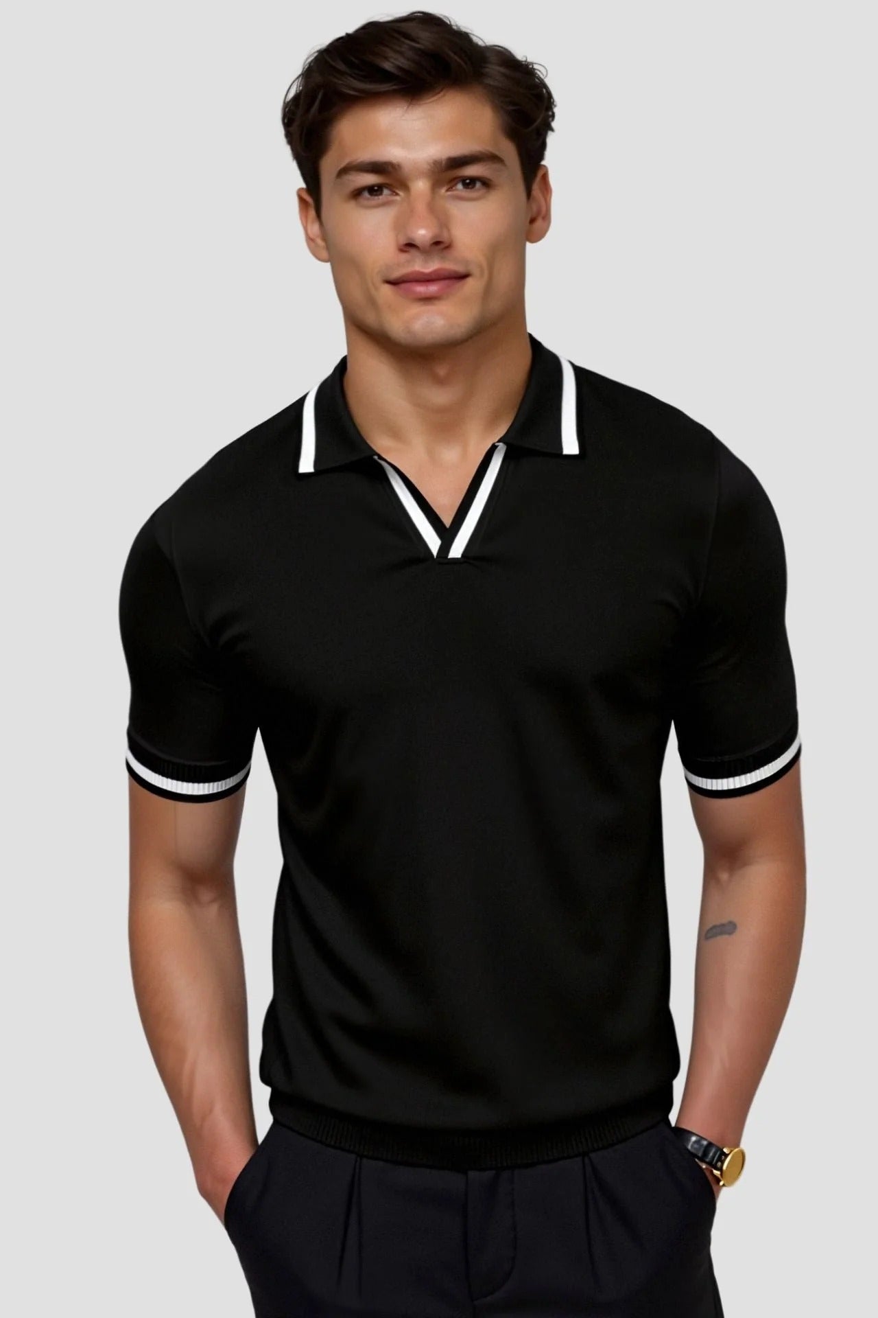 Oscar | Polo estilo "Old Money" para hombre