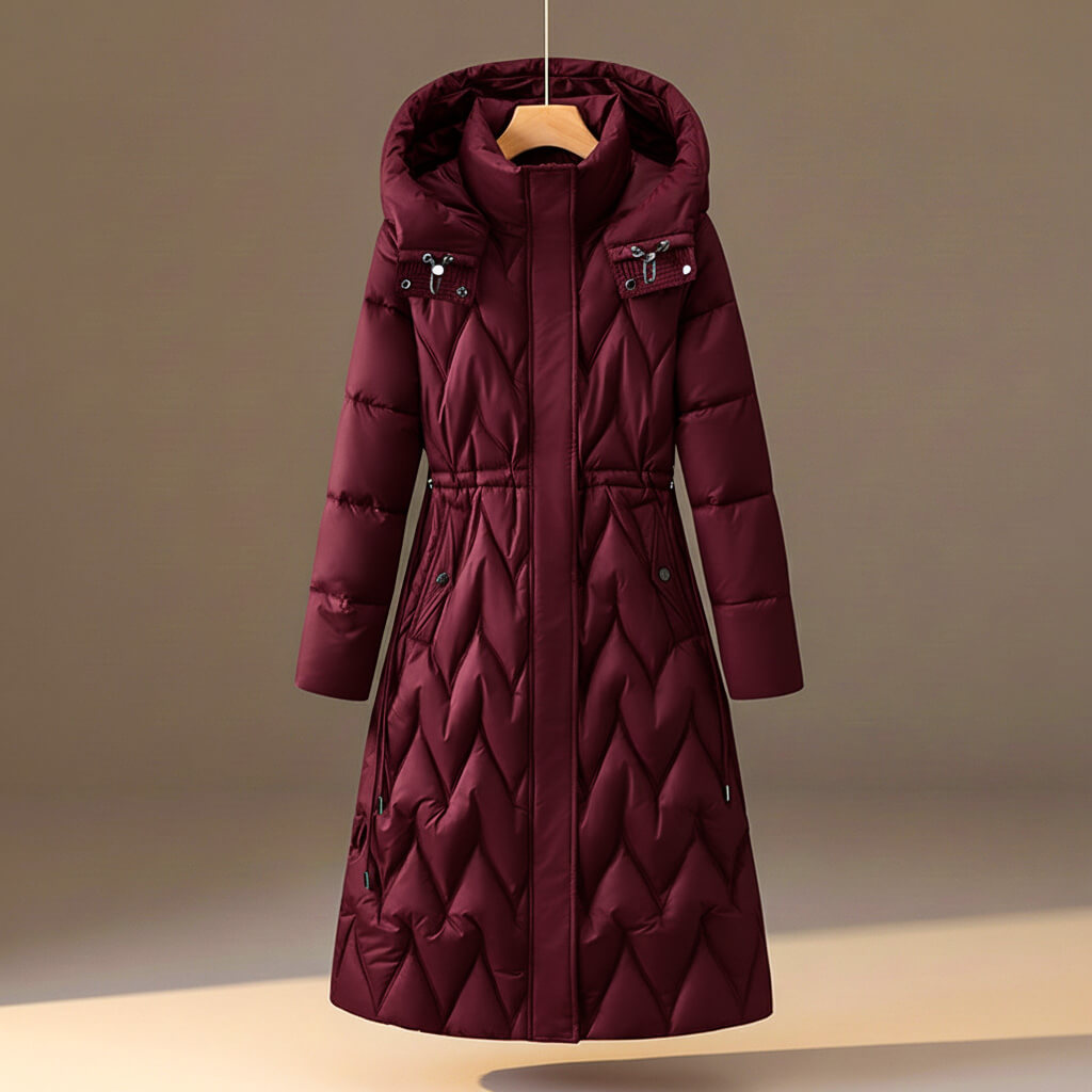 Chloe | Abrigo acolchado con capucha