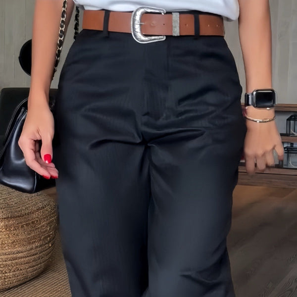 MATILDA | PANTALÓN ELEGANTE CON RAYAS