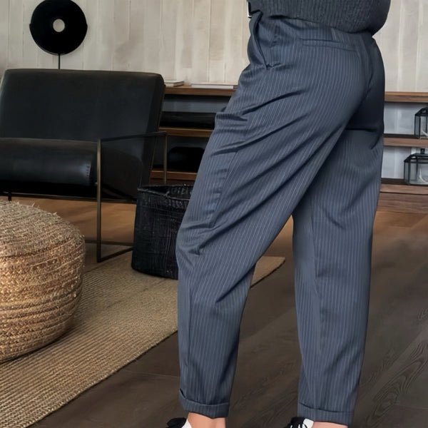 MATILDA | PANTALÓN ELEGANTE CON RAYAS
