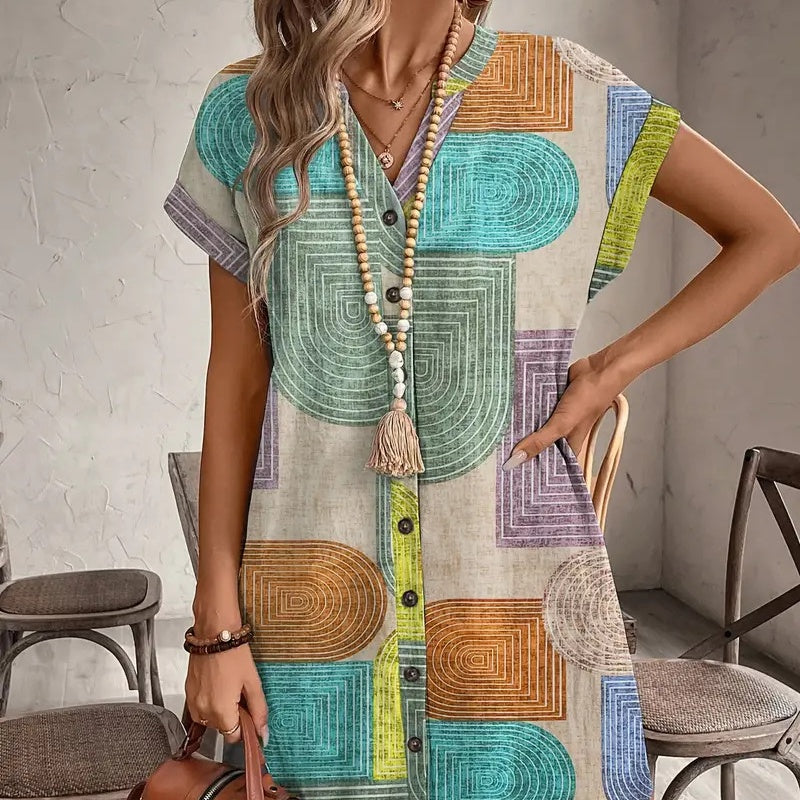 Vestido Mosaico Bohemio
