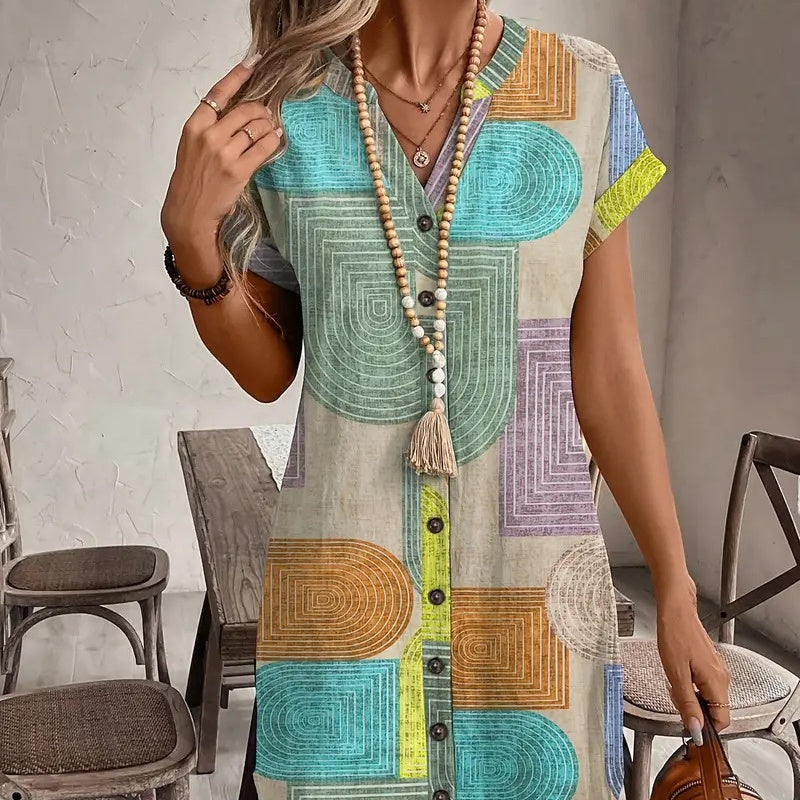 Vestido Mosaico Bohemio