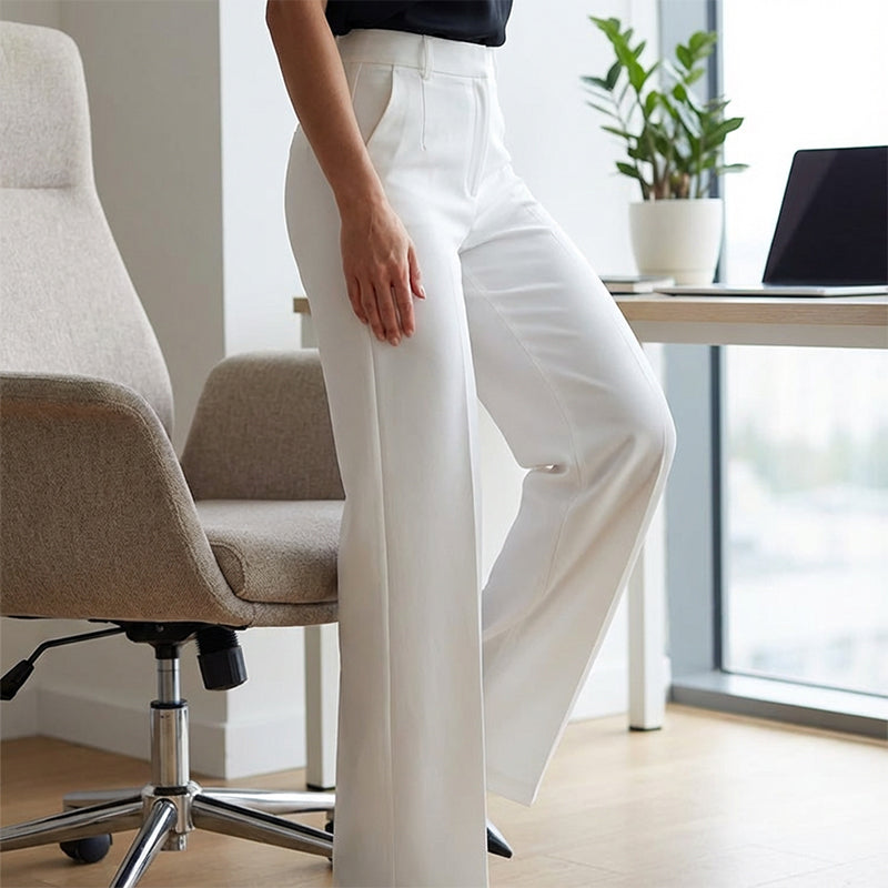 ⌛ Solo 3 días más: ¡1+1 GRATIS! ⏰ Pantalones de traje de mujer de talle alto