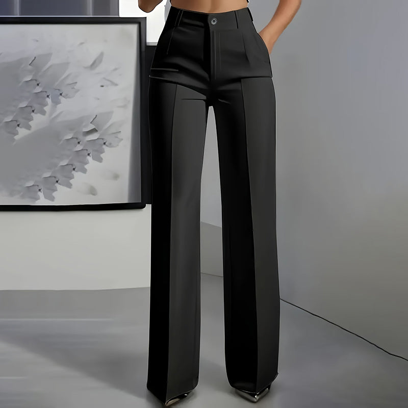 ⌛ Solo 3 días más: ¡1+1 GRATIS! ⏰ Pantalones de traje de mujer de talle alto