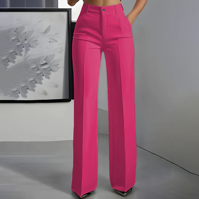 ⌛ Solo 3 días más, ¡50 % de descuento en todo! ⏰Pantalones de traje de mujer con cintura alta