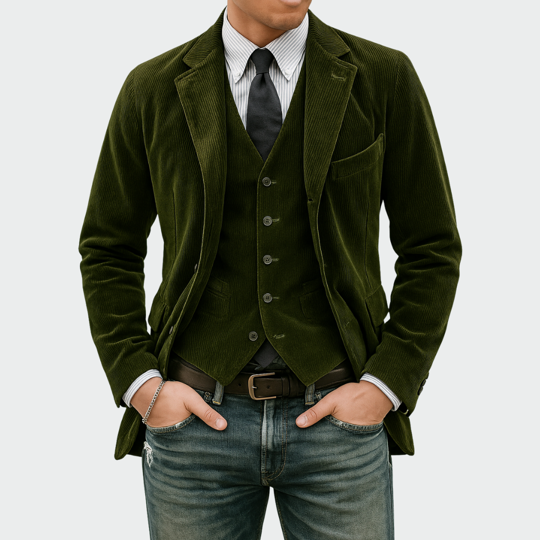 Conjunto de Blazer y Chaleco