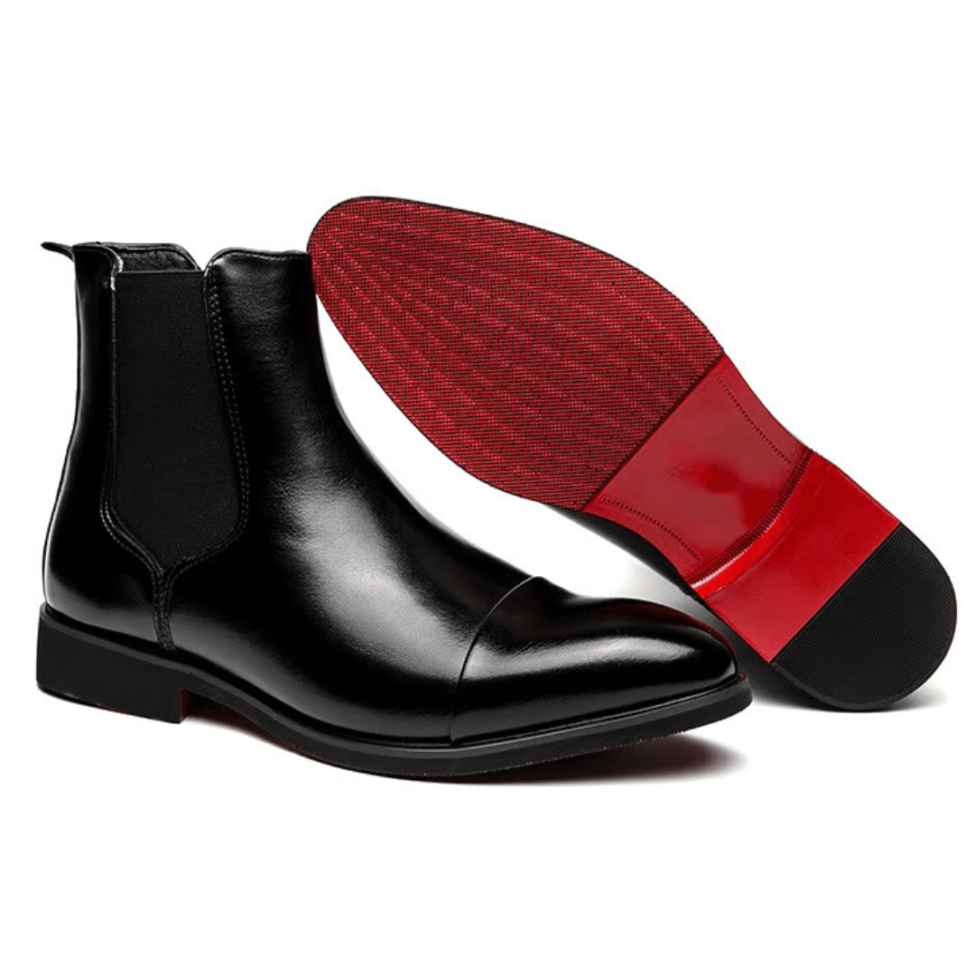 Botas Chelsea de cuero premium