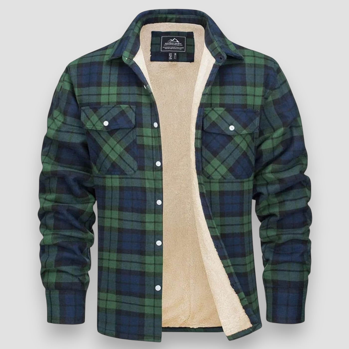 Peter | Chaqueta con forro de cuadros